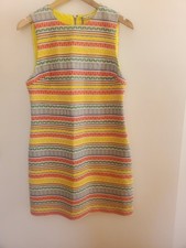 NEW WITH TAGS ALICE + OLIVIA MULTICOLOR MINI DRESS SIZE 8 $330