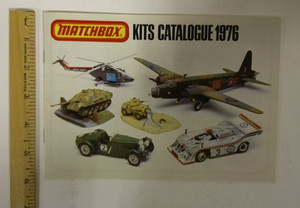 Vintage Matchbox Kits Catalogue 1976