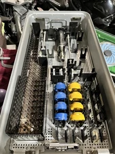 Exacttech Humaral Head Replacement Surgical Tools And Heads N Sanitizing Box