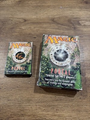 Magic the Gathering Portal Starter Set for 2 Players Box with Cards