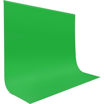 Greenscreen 3x3m Fotohintergrund Studio Polyester Chromakey Video Zoom Fernsehen