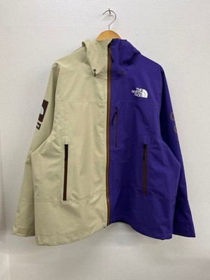 Supreme x The North Face Seam Shell Jacket Size XL Purple , Beige