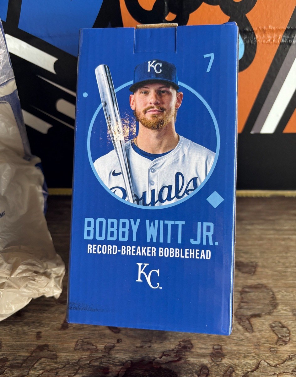 Bobby Witt Jr. SGA Record Breaker Bobblehead 6/14/2025 KC