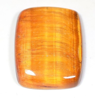 41 Ct 6X22X30 mm Natural Golden Fire Tiger eye Fancy Cabochon Gemstone HP-161