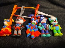 Kids Heart Challenge Keychains 2025-2026 Heart Heroes 5 Robot Dogs