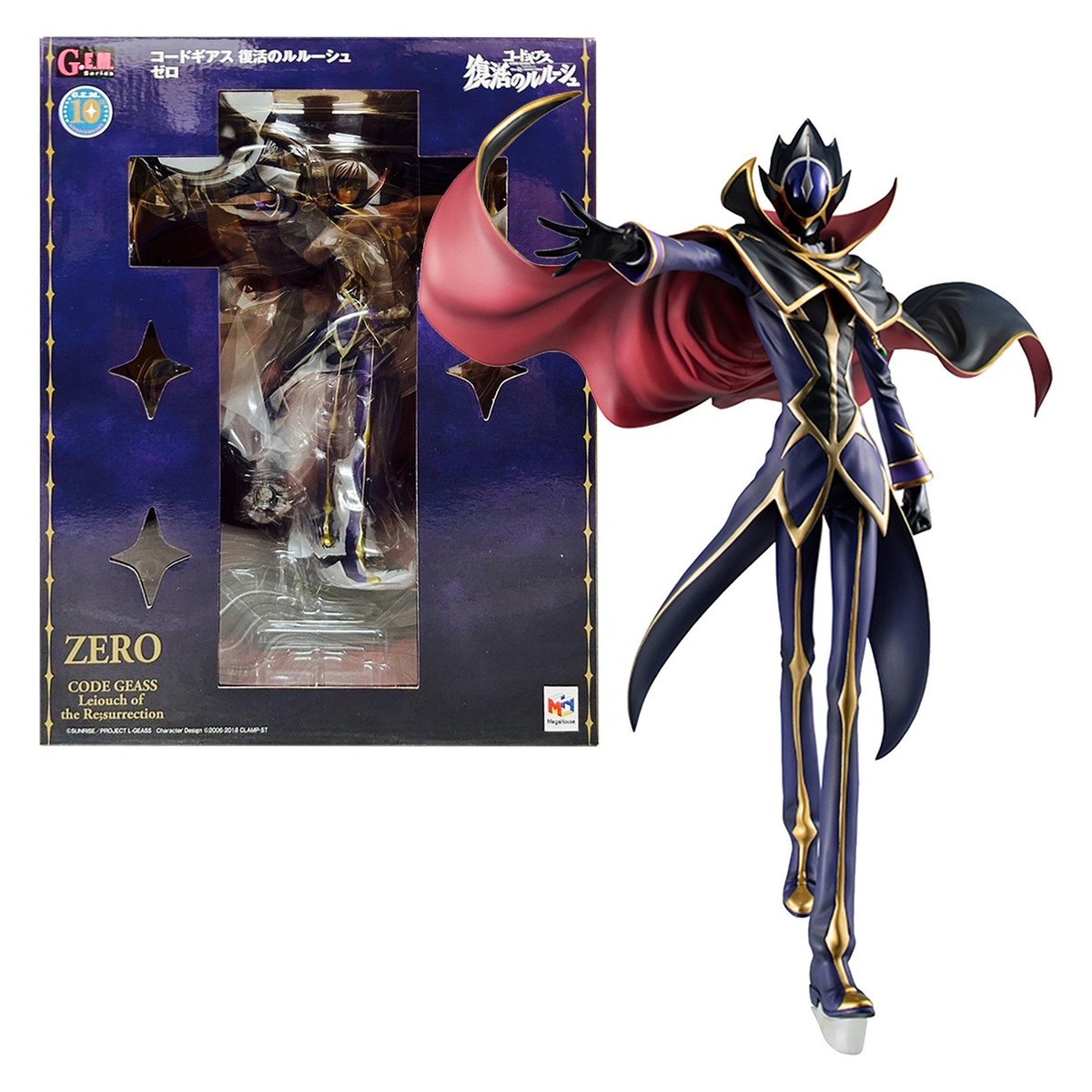 G.E.M. Series CODE GEASS Lelouch of the Re;surrection ZERO Figure