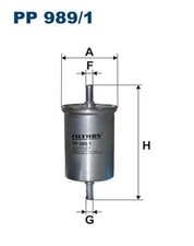 FILTRON Kraftstofffilter PP 989/1 für SMART