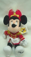 Walt Disney World BAND MEMBER MINNIE MOUSE 11" Bean Bag Stuffed Animal Toy NEW