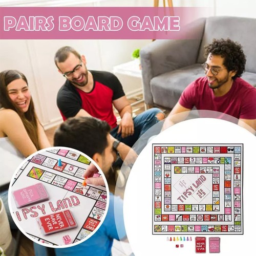 오Tipsy Land Brettspiel Kartenspiel Weihnachten Party Trinkspiel für Erwachsene - Bild 4 von 6