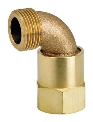 HS-101 - Hose Swivel Brass 1 in. FIPT x 1 in MHT