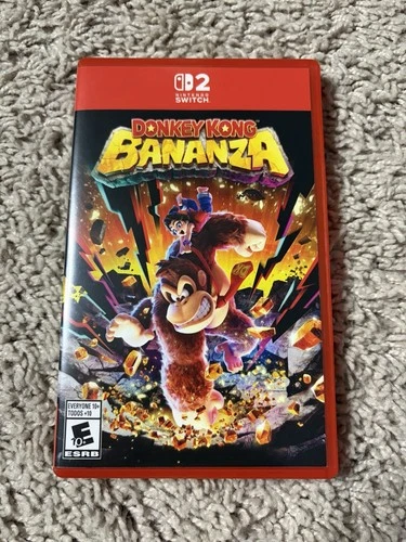 Donkey Kong Bananza Nintendo Switch 2 US Version CIB Video Game