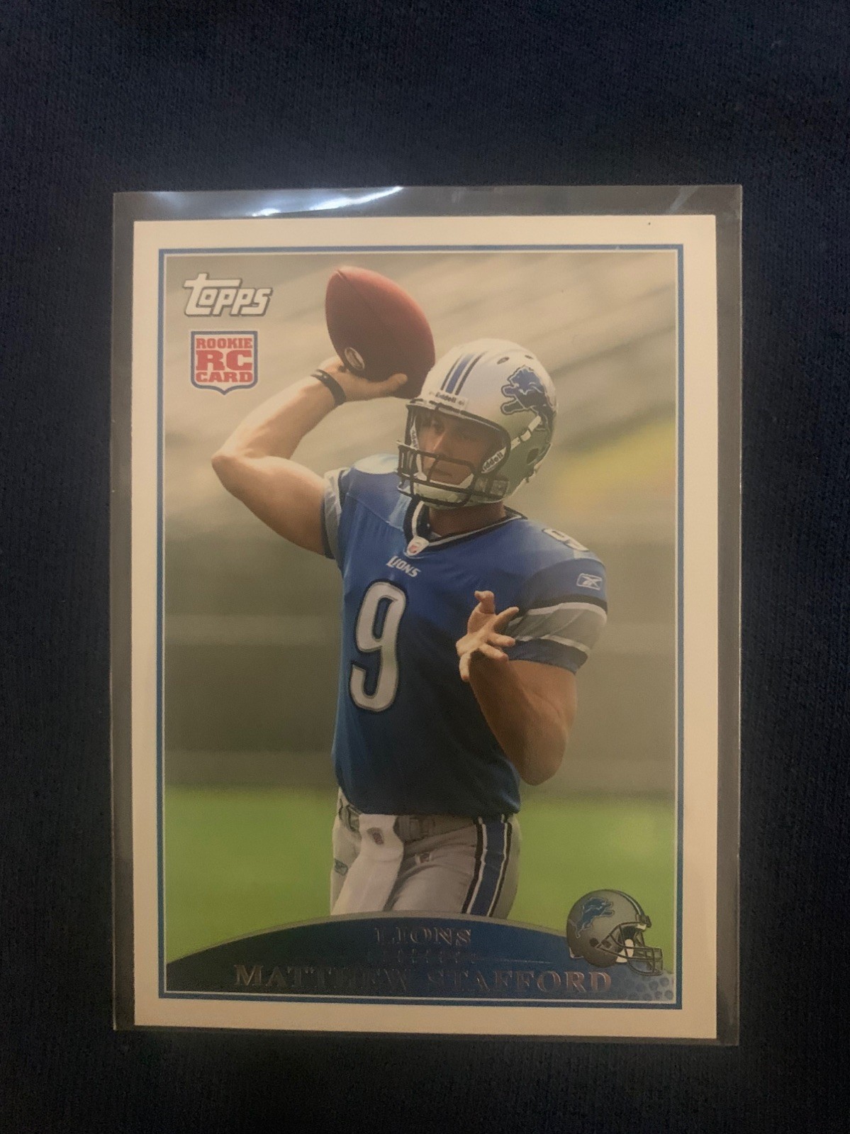 2009 Topps Football Matt Stafford Rookie #430