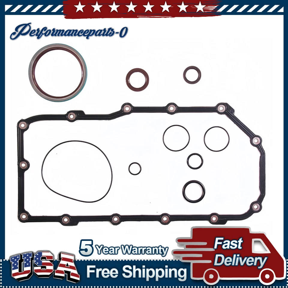 Engine Kit Gasket Set for Mitsubishi Eclipse 1995 1996 1997 1998 1999 2.0L L4 - Image 2 of 3