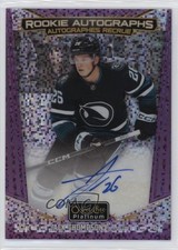 2024-25 O-Pee-Chee Platinum Rookie Violet Pixels 52/65 Jack Thompson Auto 16af