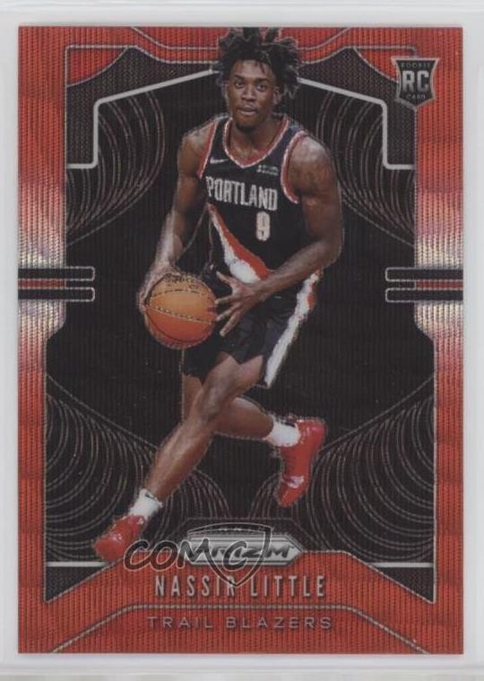 2019-20 Panini Prizm Rookie Ruby Wave Prizm Nassir Little #269 0j6