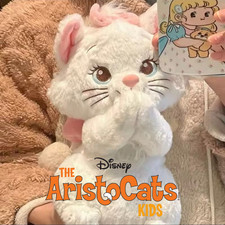 Marie Aristocats Plüschtier 28CM Disney Kuscheltier Katze Weich Süß Geschenk