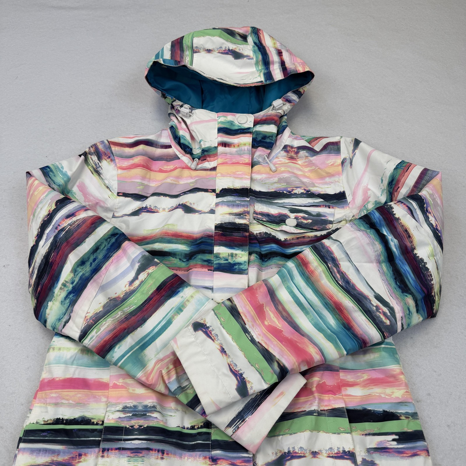 Roxy Jacket Womens Small Multicolor DryFlight 10K… - image 3