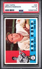 1960 Topps Brooks Robinson #28 PSA 4