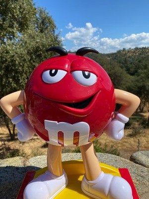 M&M's Red Character from Store Display Excellent Condition No