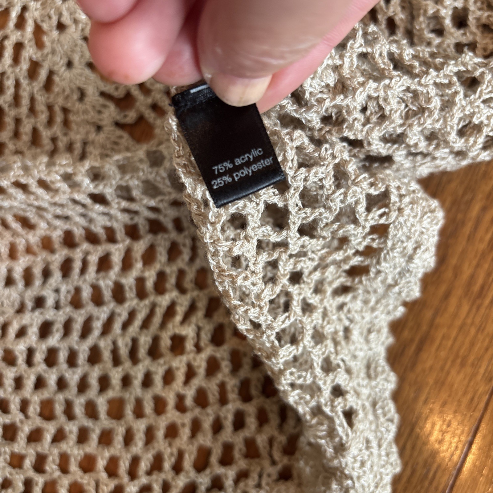 33 Peruvian Connection Heritage Boho crochet Dust… - image 6