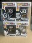 Funko Pop! Rocks KISS Set of 4 (Starchild, Demon, Catman, Spaceman) NEW
