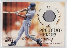 2001 Fleer Premium Heroes Jerseys Shawn Green 4at