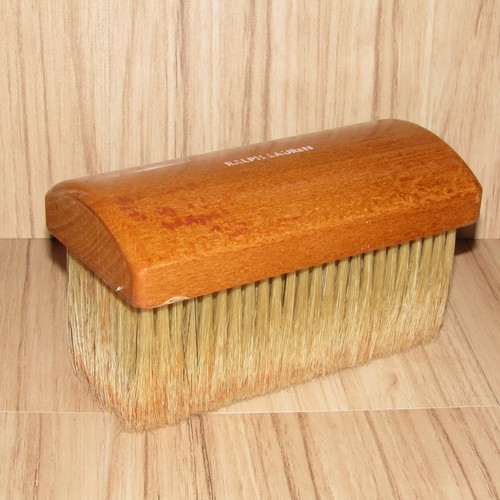 Vintage Ralph Lauren Horsehair Clothing Brush – Wood Handle – Italy Made