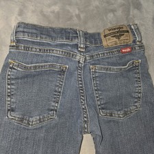 Wrangler Relaxed Classic Straight Jeans Boys 7 Regular Youth Western Stretch