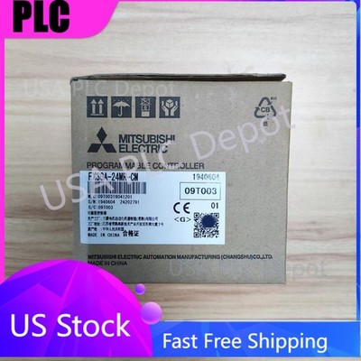 1PC New Mitsubishi FX3GA-24MR-CM PLC Module In Box Fast Ship