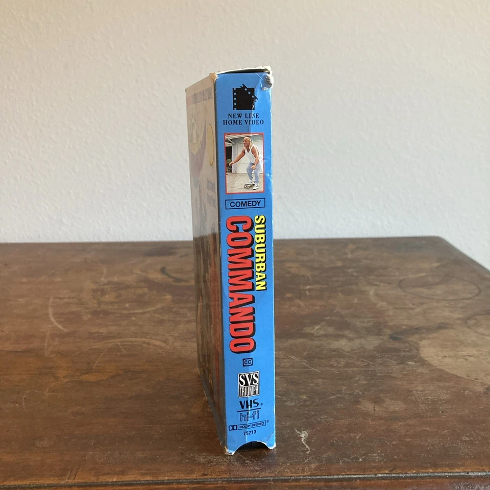 Suburban Commando (VHS, 1992) Hulk Hogan, Christopher Lloyd, Shelley Duvall - Image 4 of 4