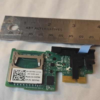 Dell SD/MMC Card Reader Module 06YFN5 P/N 01016A400-000-G