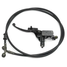  7/8 Inch 22MM Front Left Brake Master Cylinder Brake Lever Handle with Cable 