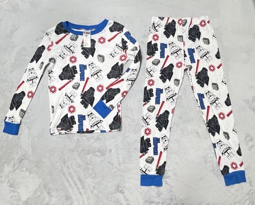 Lego Empire Strikes Back Kids Pajamas 10 Star Wars AO Darth Vader Storm Troopers - Picture 3 of 24