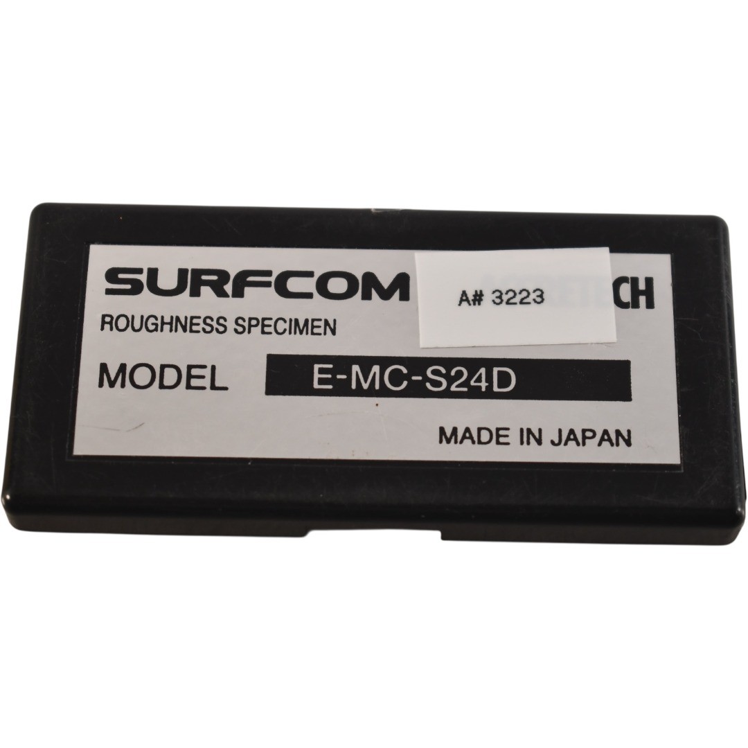 東京精密　Surfcom   E-MC-S24A Tokyo Seimitsu Accretech E-MC-S24D SURFCOM Roughness Calibration