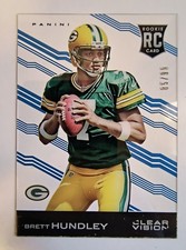 BRETT HUNDLEY Blue Rookie Card #85/99 - 2015 Panini Clear Vision #108