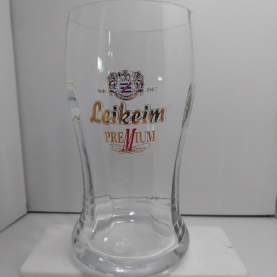 Leikeim Premium Bier Seit 1887 Privatbrauerkei Large 2 Liter Glass Vase 10'' Tall