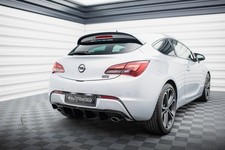 Street+ Heck Ansatz Diffusor passend für Opel Astra GTC OPC-Line J (Einzelauspuf