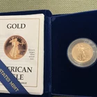 1988-P $10 American Gold Eagle 1/4 oz Gold Proof Coin
