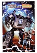 Transformers/Back to the Future #1/A NM- 9.2 2020  Juan Samu Cover