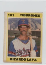 1987-88 Venezuelan Winter League Stickers Ricardo Laya #101