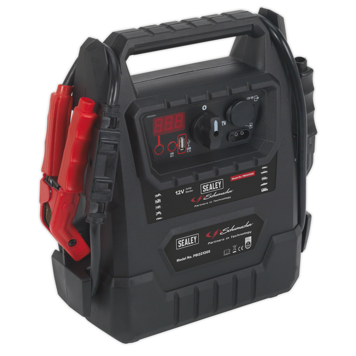 12V RoadStart® Emergency Jump Starter 2300 Peak Amps - DEKRA Approved