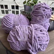 Bernat Blanket Extra Jumbo Yarn 3-Pack Lavender Heavyweight Polyester 300G