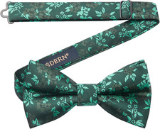 Bow Ties for Men Pretied Bowties Classic Formal Business Bow Tie Adjustable Tuxe