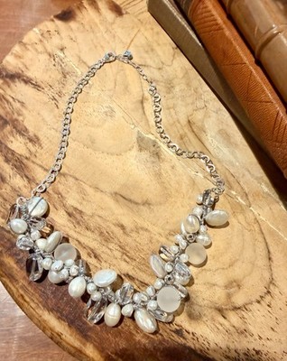 Silpada Effervescence Cluster Necklace Sterling Silver 925 Retired Statement