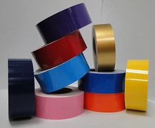 4" x 150 ft Roll Vinyl Pinstriping Vinyl Striping Tape 25 Colors Available! 