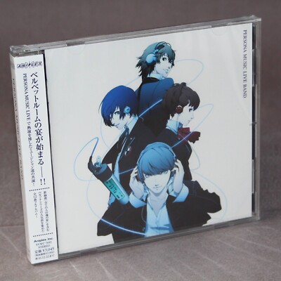 PERSONA MUSIC Live Band PS PSP GAME CD Soundtracks Yumi Kawamura