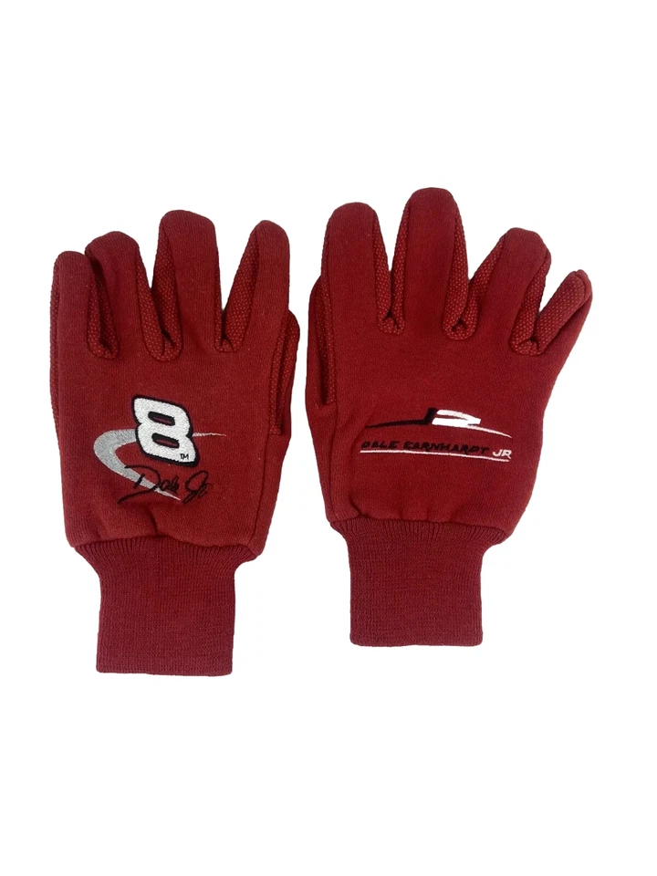 Guantes Dale Earnhardt Jr #8 NASCAR TV Guide 2002, edición holograma de coleccionista Foto 4 de 4