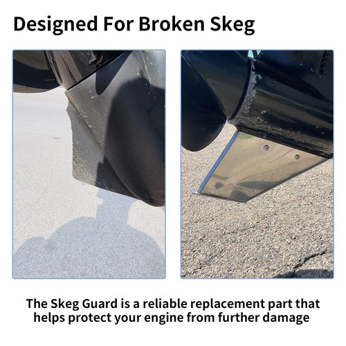 27061 Skeg Guard Protector for Mercury 75 90 115 175HP Mariner 135 150 175 200HP - Picture 6 of 9