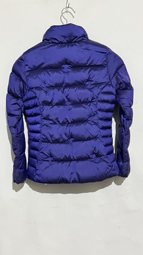 The North Face Girls Down Puffer Jacket Size 7/8 Purple Quilted Winter Coat - Picture 5 of 8