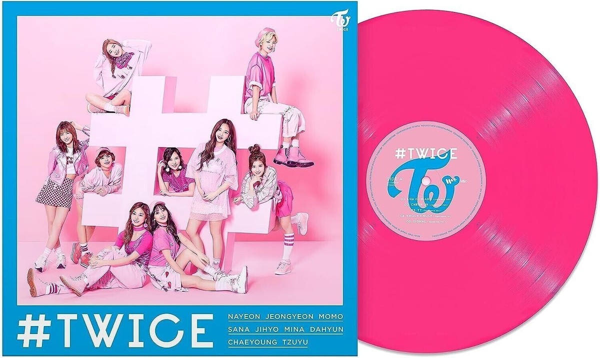 TWICE JAPAN DEBUT BEST ALBUM Vinyl LP Analog Record #1-4 Color